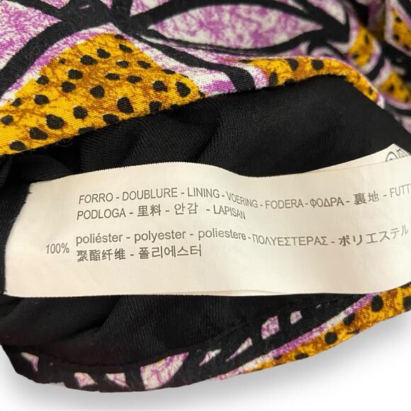 714. Zara TRF Gathered Mini V-Neck 3/4 Length Ruffled Sleeve Mini Dress Size XS - Picture 6 of 6